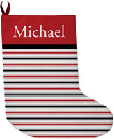 Lavender Belle Stocking (Merry And Bright Red and Black)