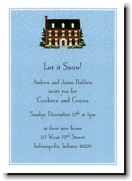 Holiday Invitations by Boatman Geller - Christmas House