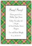 Holiday Invitations by Boatman Geller - Plaid Preppy