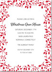Holiday Invitations by Boatman Geller - Berry Frame