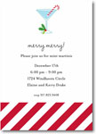 Holiday Invitations by Boatman Geller - Candy Cane