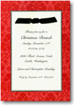 Holiday Invitations by Boatman Geller - Red Damask