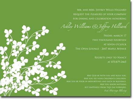 Noteworthy Collections - Holiday Invitations (Clover) Noteworthy Collections - Holiday Invitations (Clover)