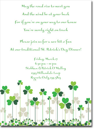 Noteworthy Collections - Holiday Invitations (Clover Patch) Noteworthy Collections - Holiday Invitations (Clover Patch)