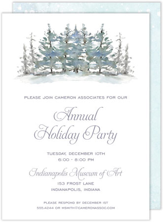 Holiday Invitations by PicMe Prints - Enchanted Forest