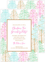 Holiday Invitations by PicMe Prints - Tinsel Trees
