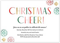 Holiday Invitations by Stacy Claire Boyd (Glimmer Cheer)