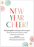 Holiday Invitations by Stacy Claire Boyd (Glimmer New Year)