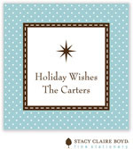 Holiday Gift Stickers by Stacy Claire Boyd (Jolly Holiday - Blue)