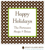 Stacy Claire Boyd - Holiday Gift Stickers (Gingerbread Lane - Brown)