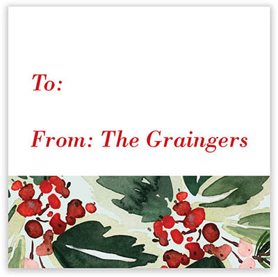 Holiday Gift Stickers by Stacy Claire Boyd (Cascading Foliage) Holiday Gift Stickers by Stacy Claire Boyd (Cascading Foliage)