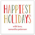 Holiday Gift Stickers by Stacy Claire Boyd (Happiest Holidays)