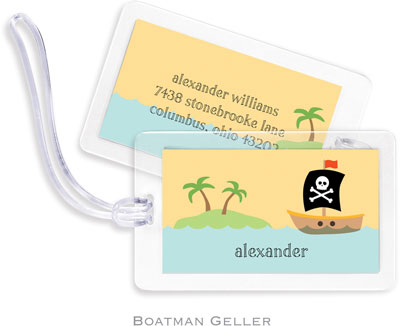Boatman Geller Luggage/ID Tags - Pirate