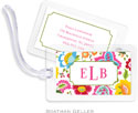 Boatman Geller Luggage/ID Tags - Bright Floral