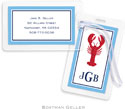 Boatman Geller Luggage/ID Tags - Lobster