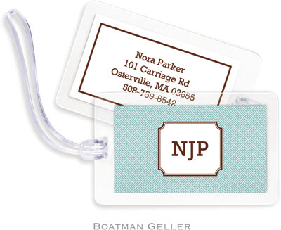 Boatman Geller - Create-Your-Own Personalized Laminated ID Tags (Basketweave) Boatman Geller - Create-Your-Own Personalized Laminated ID Tags (Basketweave)