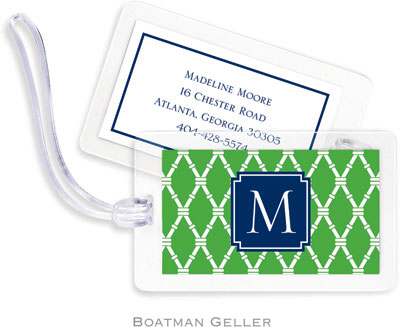 Boatman Geller - Create-Your-Own Personalized Laminated ID Tags (Bamboo)