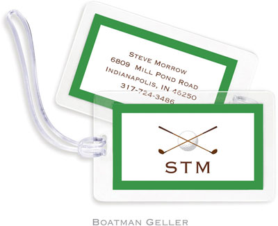 Boatman Geller - Create-Your-Own Luggage/ID Tags - Golf
