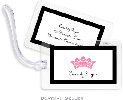 Boatman Geller - Create-Your-Own Luggage/ID Tags - Princess Crown Boatman Geller - Create-Your-Own Luggage/ID Tags - Princess Crown