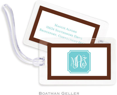 Boatman Geller - Create-Your-Own Luggage/ID Tags - Solid Inset Round Corners Preset Boatman Geller - Create-Your-Own Luggage/ID Tags - Solid Inset Round Corners Preset