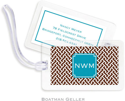 Boatman Geller - Create-Your-Own Luggage/ID Tags - Stella Chocolate Preset Boatman Geller - Create-Your-Own Luggage/ID Tags - Stella Chocolate Preset