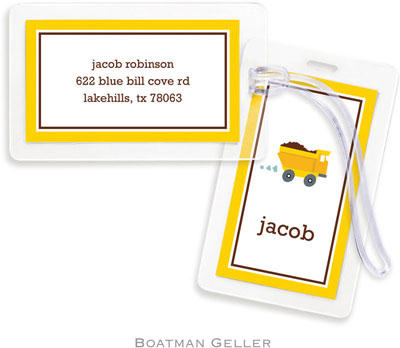 Boatman Geller Luggage/ID Tags - Truck Boatman Geller Luggage/ID Tags - Truck