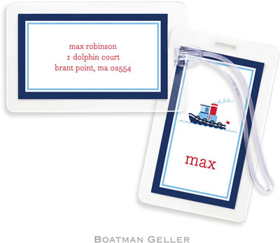 Boatman Geller Luggage/ID Tags - Tug Boatman Geller Luggage/ID Tags - Tug