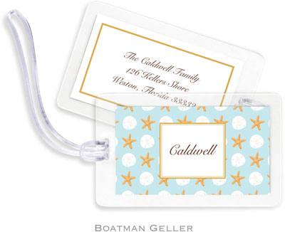 Boatman Geller Luggage/ID Tags - Seashore