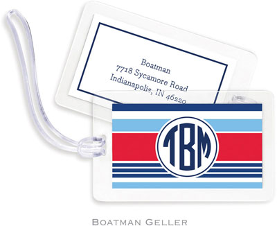 Boatman Geller Luggage/ID Tags - Espadrille Nautical Preset