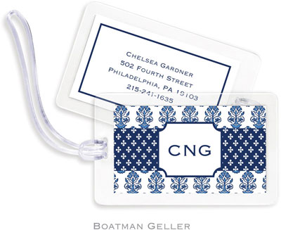 Boatman Geller Luggage/ID Tags - Beti Navy