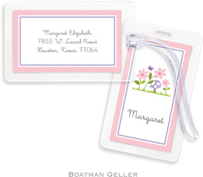 Boatman Geller Luggage/ID Tags - Bloom