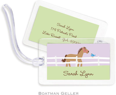 Boatman Geller Luggage/ID Tags - Horse Boatman Geller Luggage/ID Tags - Horse