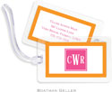 Boatman Geller - Create-Your-Own Luggage/ID Tags - Solid Inset Square Preset