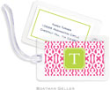 Boatman Geller - Create-Your-Own Luggage/ID Tags - Cameron Raspberry Preset