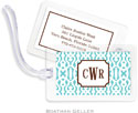 Boatman Geller - Create-Your-Own Luggage/ID Tags - Cameron Teal