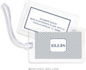 Boatman Geller - Create-Your-Own Luggage/ID Tags - Herringbone Gray