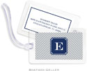 Boatman Geller - Create-Your-Own Luggage/ID Tags - Herringbone Gray Preset