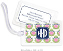 Boatman Geller Luggage/ID Tags - Pineapple Repeat Pink Preset