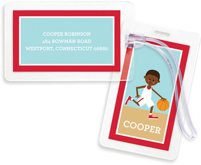 Boatman Geller - Luggage/ID Tags (Basketball Player) Boatman Geller - Luggage/ID Tags (Basketball Player)