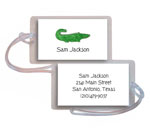 Kelly Hughes Designs - Luggage/ID Tags (Green Gator)