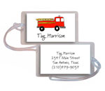 Kelly Hughes Designs - Luggage/ID Tags (Firetruck)