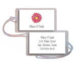 Kelly Hughes Designs - Luggage/ID Tags (Gerber Daisy)