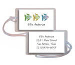 Kelly Hughes Designs - Luggage/ID Tags (All The Fish)