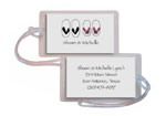 Kelly Hughes Designs - Luggage/ID Tags (Flip Flops)