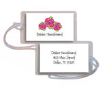 Kelly Hughes Designs - Luggage/ID Tags (Pink Peonies)