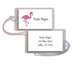Kelly Hughes Designs - Luggage/ID Tags (Pink Flamingo)