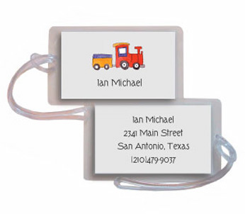 Kelly Hughes Designs - Luggage/ID Tags (Choo Choo)