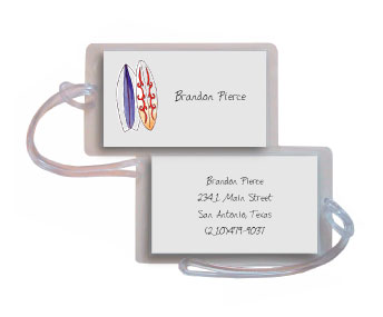 Kelly Hughes Designs - Luggage/ID Tags (Surfer Dude) Kelly Hughes Designs - Luggage/ID Tags (Surfer Dude)