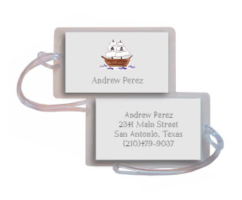 Kelly Hughes Designs - Luggage/ID Tags (Ahoy Matey) Kelly Hughes Designs - Luggage/ID Tags (Ahoy Matey)