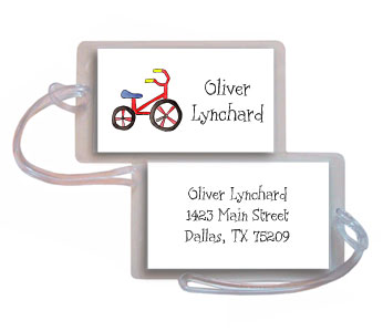 Kelly Hughes Designs - Luggage/ID Tags (Take A Trike) Kelly Hughes Designs - Luggage/ID Tags (Take A Trike)